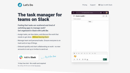 LetsDo.io screenshot