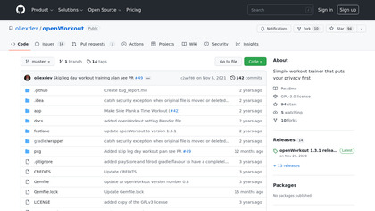 openWorkout image