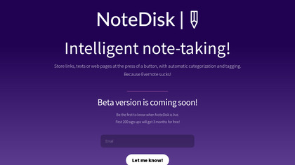 NoteDisk image