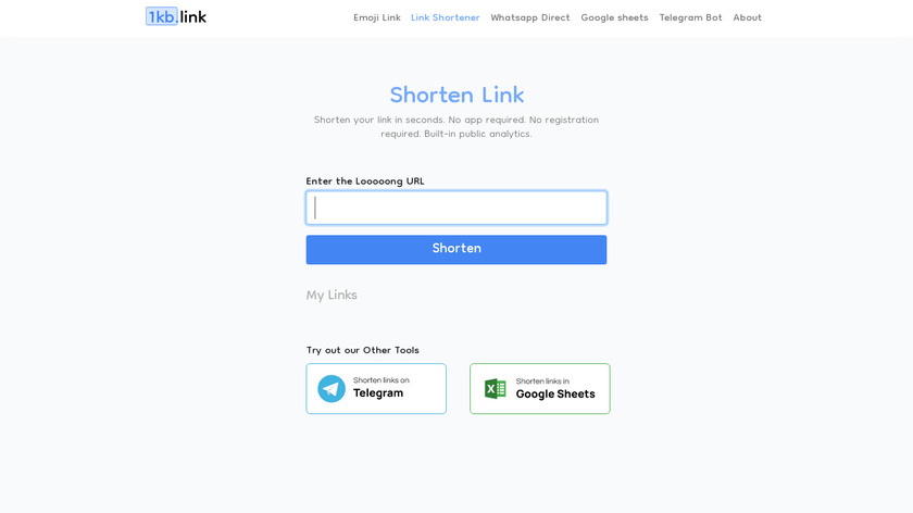 1kb.link Landing Page