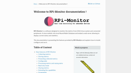 RPi-Monitor image