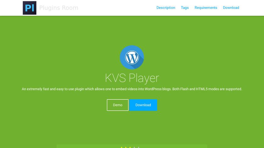 KVS Player Landing Page