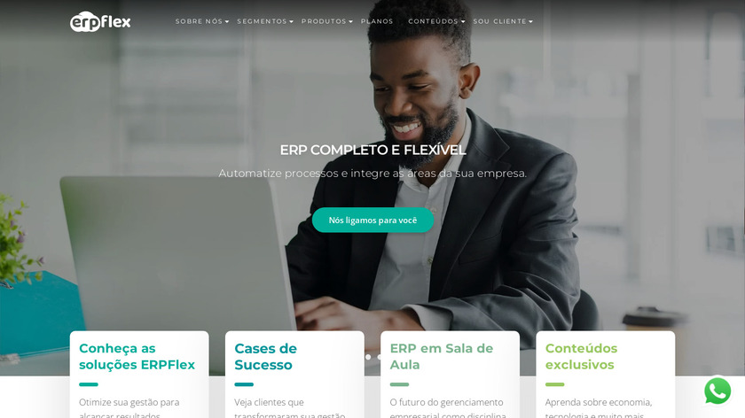 erpflex Landing Page