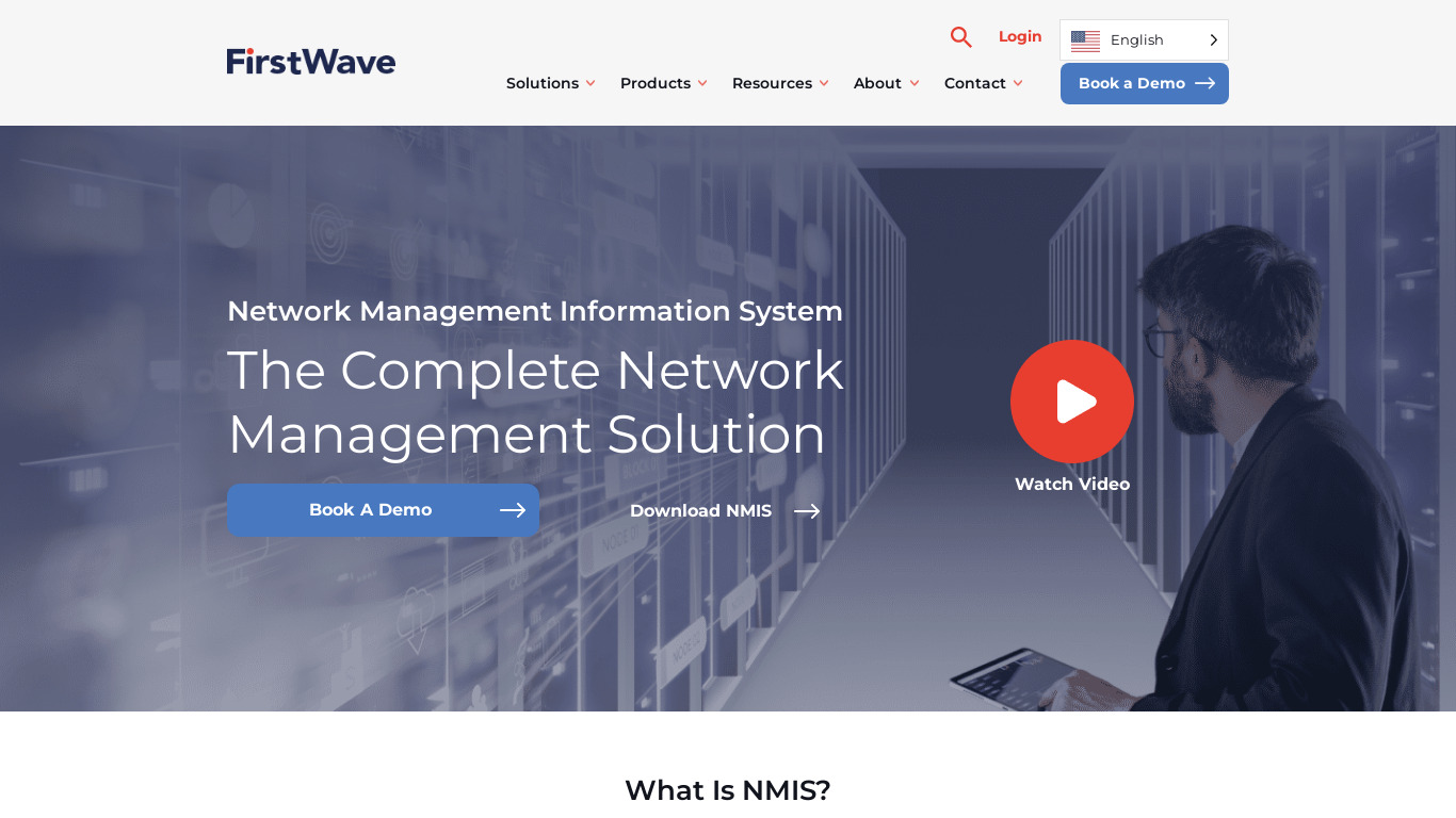 NMIS Landing page