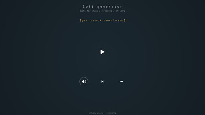 Lo-fi Generator image