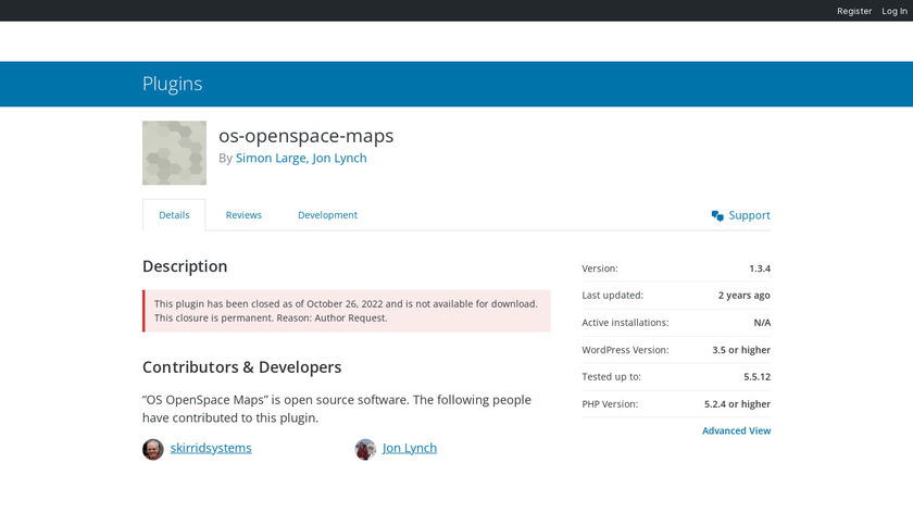OS OpenSpace Maps Landing Page