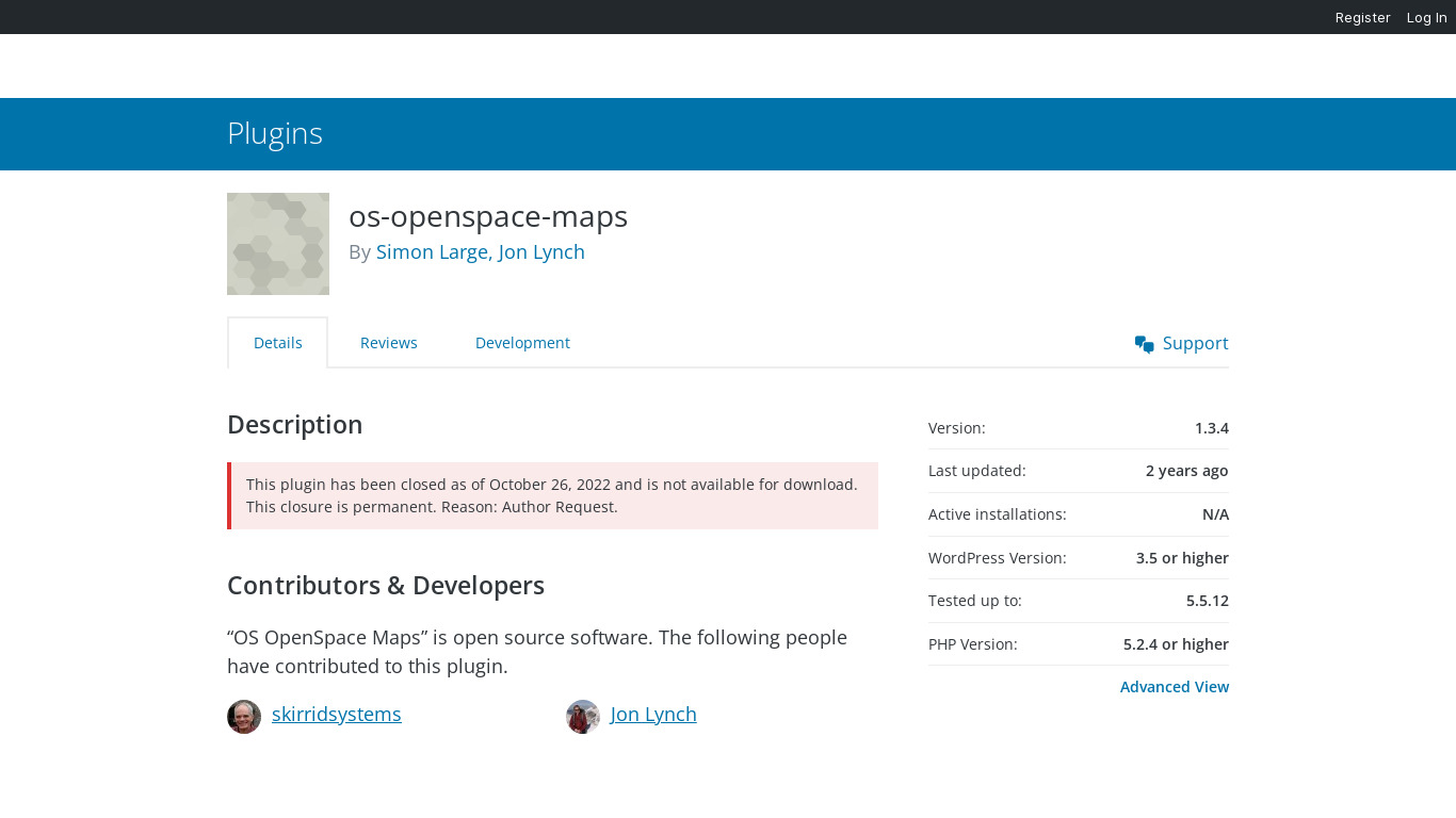 OS OpenSpace Maps Landing page