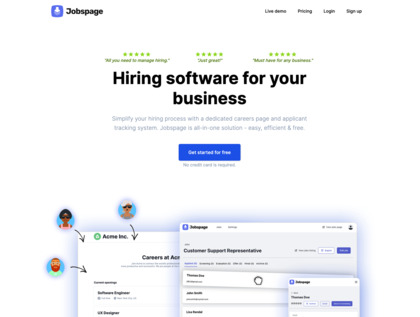 Jobspage.co screenshot