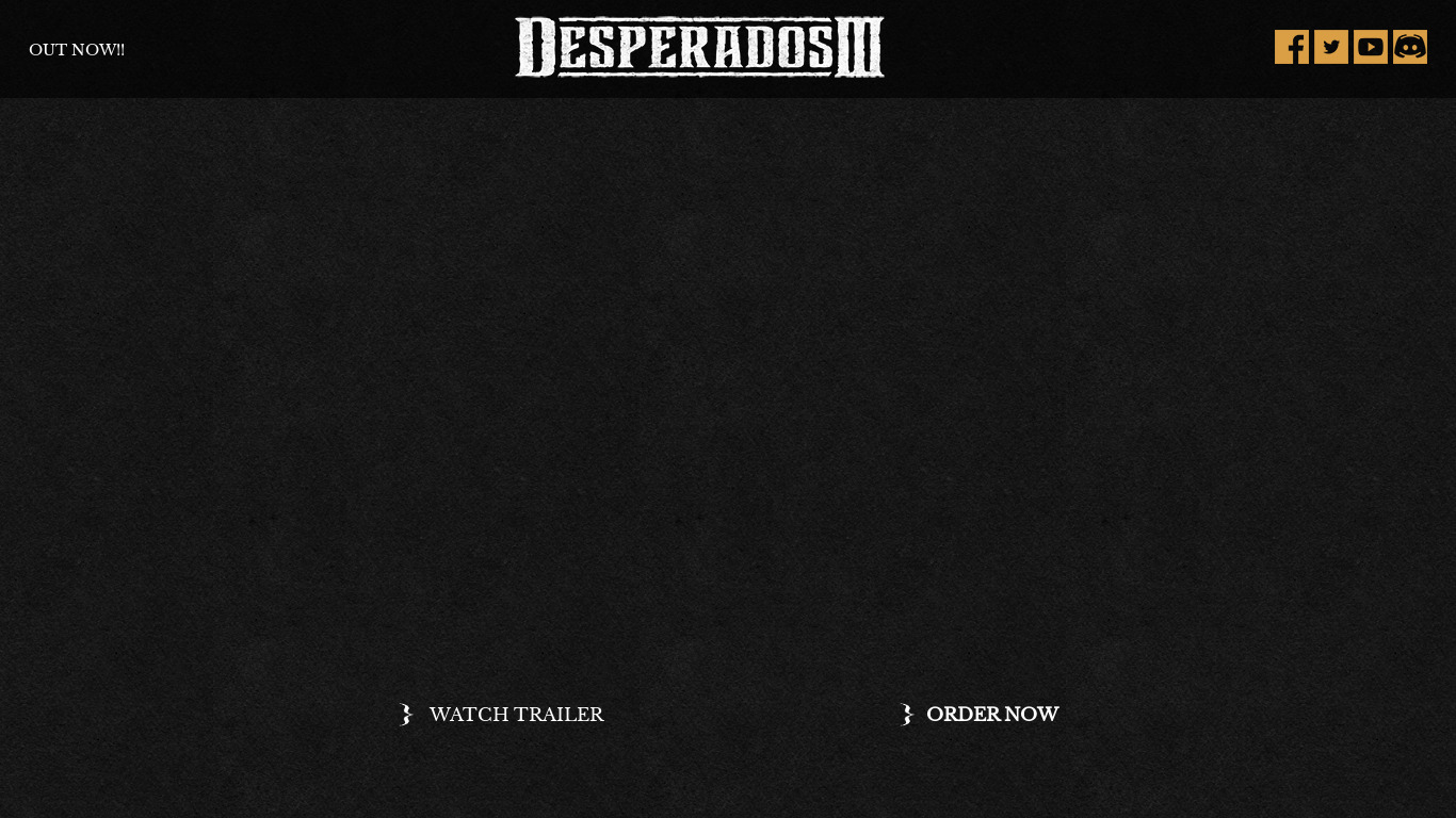Desperados (Series) Landing page