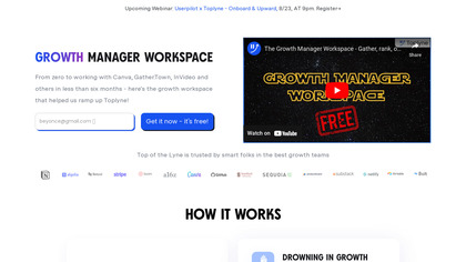 Growth Manager Workspace image