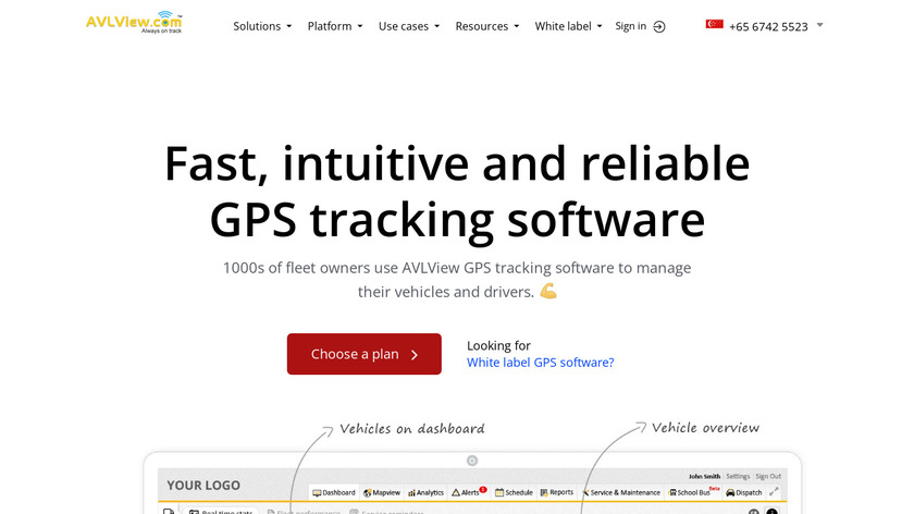 AVLView Landing Page
