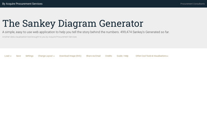 Sankey Diagram Generator image