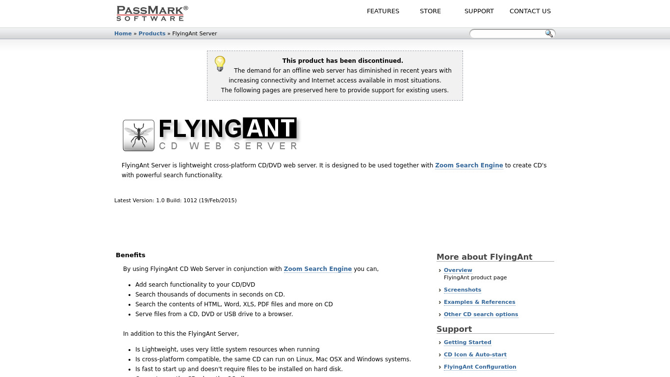 FlyingAnt Landing page