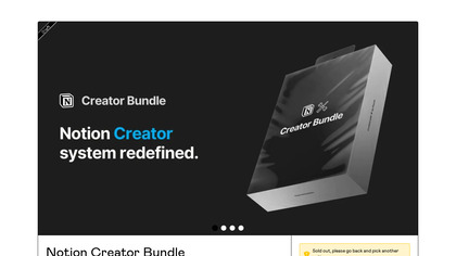 Notion Creator Bundle image
