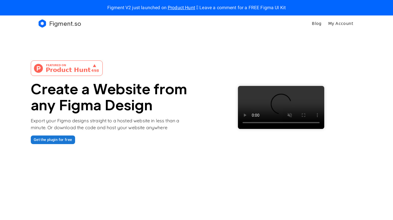 Figment Landing page