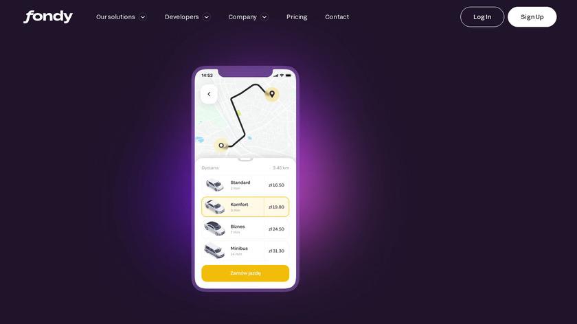 FONDY Landing Page