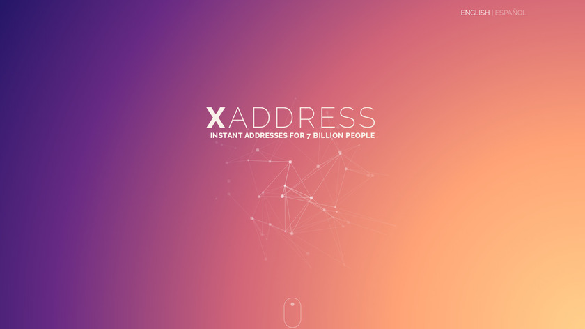 Xaddress Landing Page