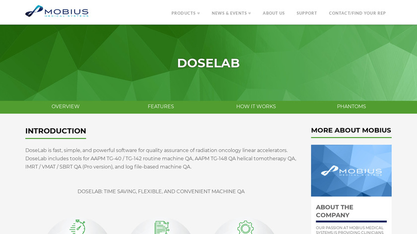DoseLab Landing Page