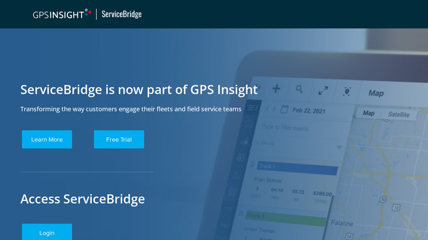 ServiceBridge Landing Page