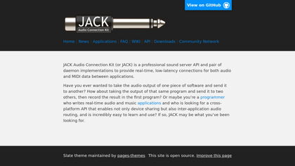 JACK Audio Connection Kit image