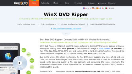 WinX DVD Ripper image