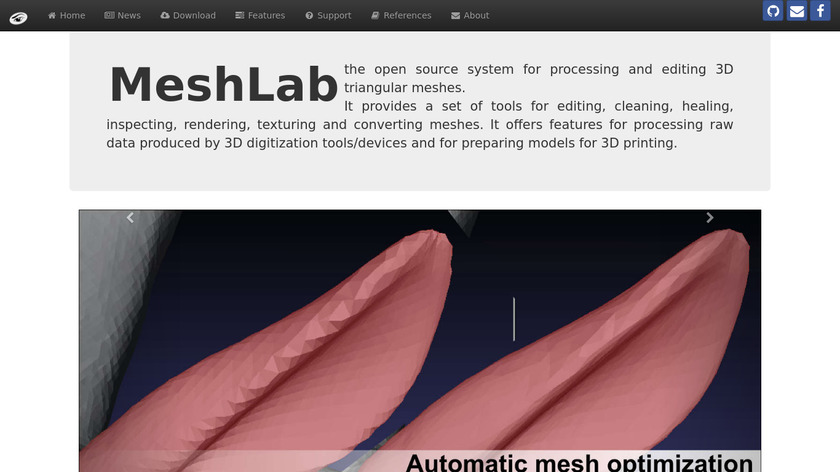 MeshLab Landing Page