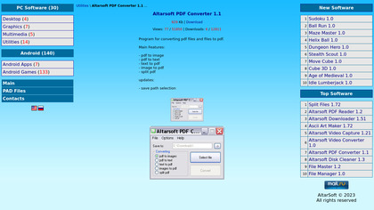 Altarsoft PDF Converter image