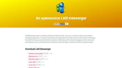 LAN Messenger image