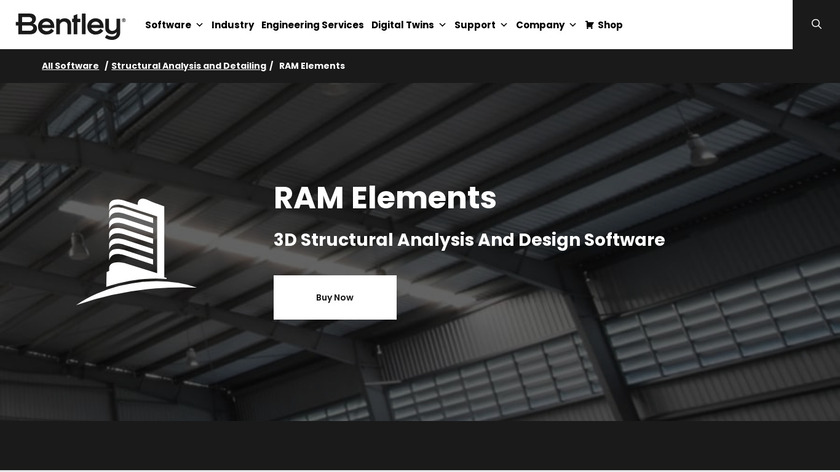 RAM Elements Landing Page