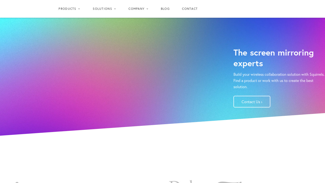 AirParrot Landing page