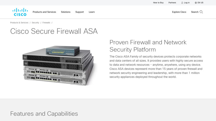Cisco ASA Landing Page