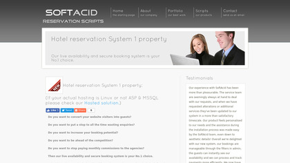 SoftAcid Hotel Reservation image