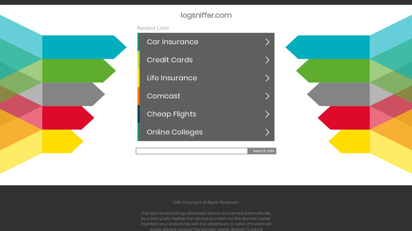 logsniffer Landing Page