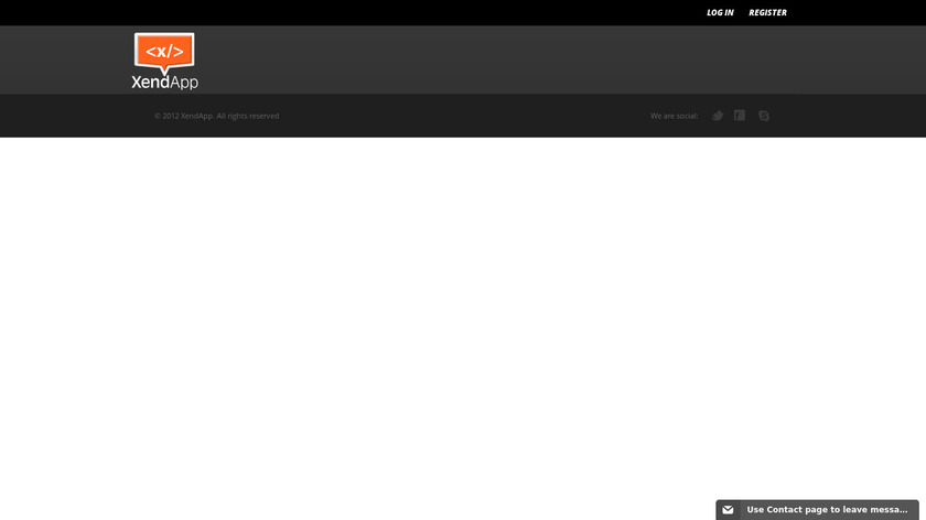 XendApp Landing Page