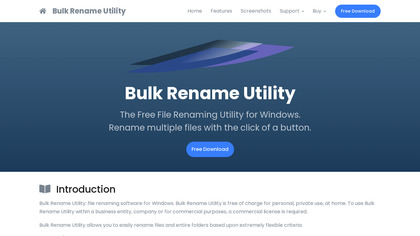 Bulk Rename Utility image