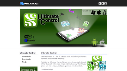 negusoft.com Ultimate Control image