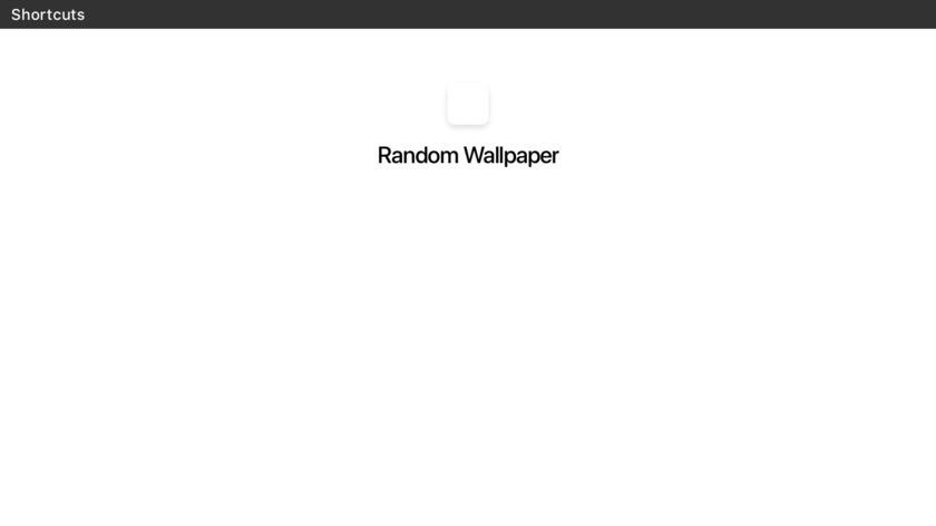 Random wallpapers from the Internet Landing Page