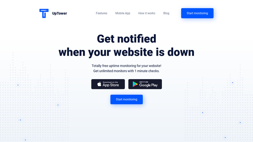UpTower Landing Page