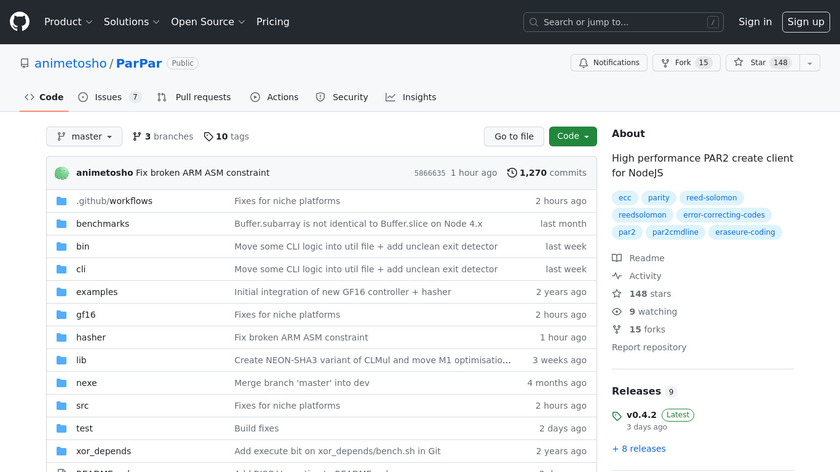 ParPar Landing Page