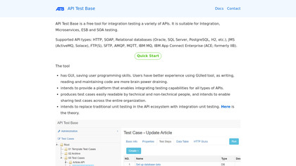 API Test Base screenshot