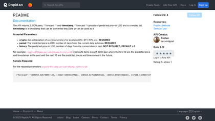 Cryptorch API image