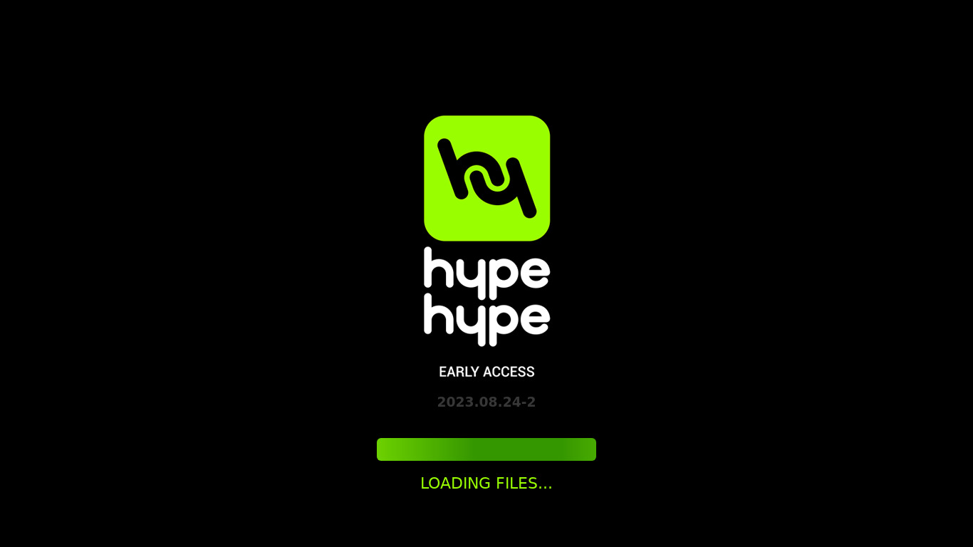 HypeHype Landing page