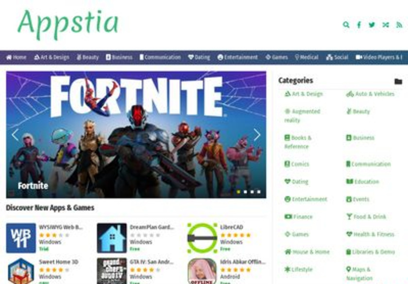 APPSTIA Landing Page