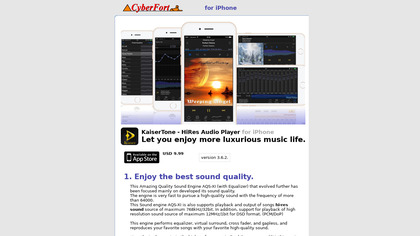 KAISERTONE AUDIO PLAYER image