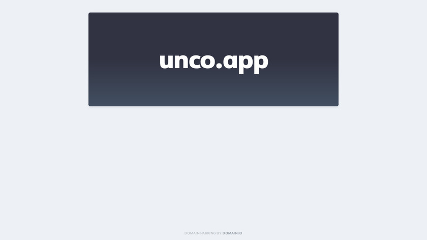 Unco Landing Page