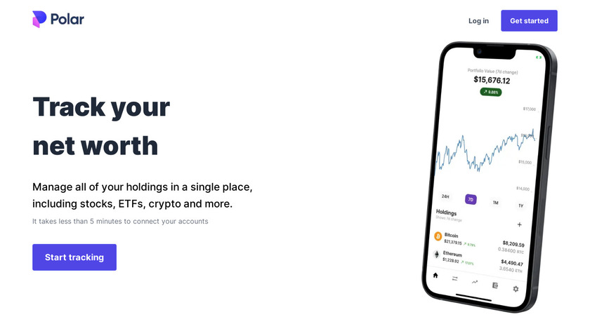 Polar Wealth Landing Page