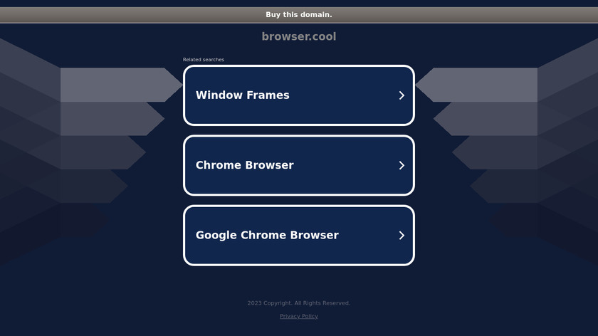 Browser.cool Landing Page