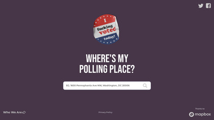 Your F*ckin Polling Place image