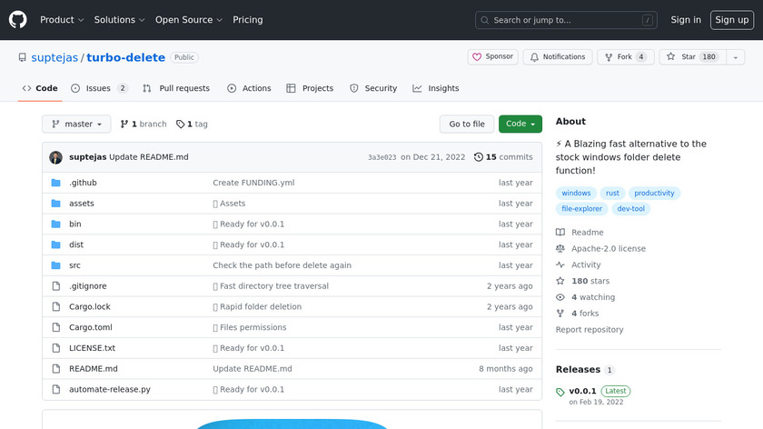 Turbo Delete Landing Page