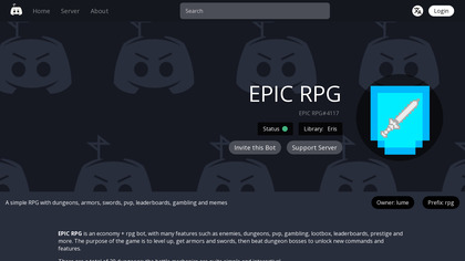 EPIC RPG Bot image